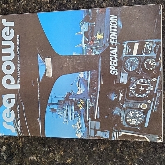 January 1991 Sea Power Navy League of the United States Magazine Special Edition - Picture 1 of 6